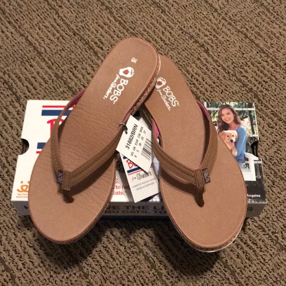 Skechers Shoes - NIB! Bobs by Skechers Picnic Party Flip Flops